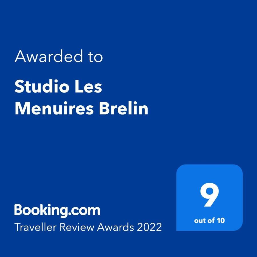 Studio Les Menuires Brelin Apartamento Saint-Martin-de-Belleville Exterior foto